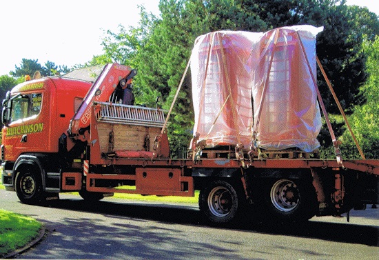 Red Payphone Booth - Delivery